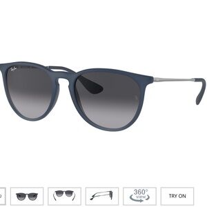 Ray-Ban Blue and Gray Sunglasses